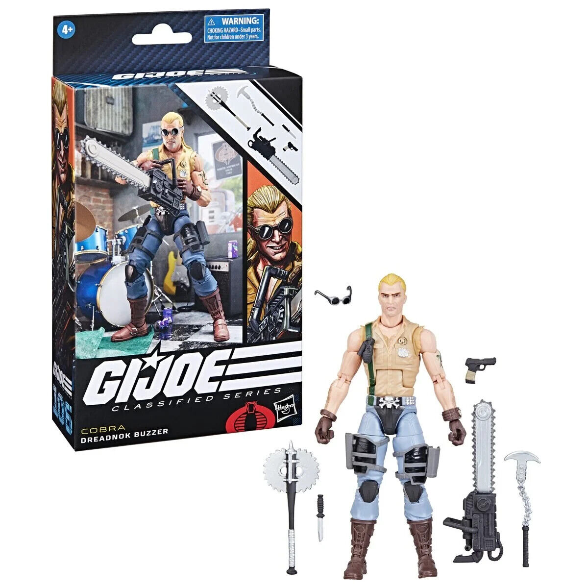 G.I. Joe Classified Dreadnok Buzzer 6 inch Figure