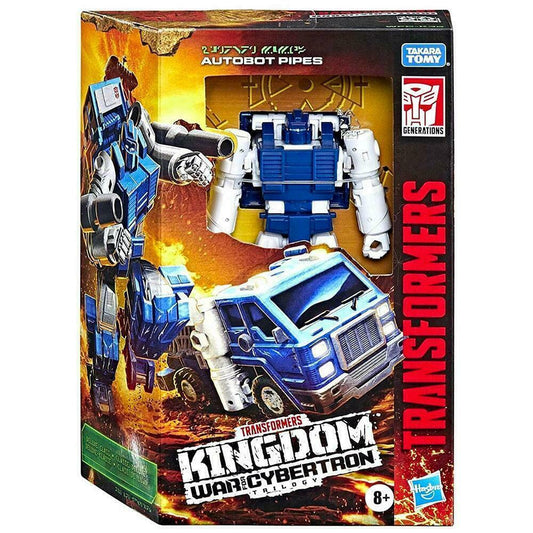 Transformers War For Cybertron Kingdom Deluxe Pipes
