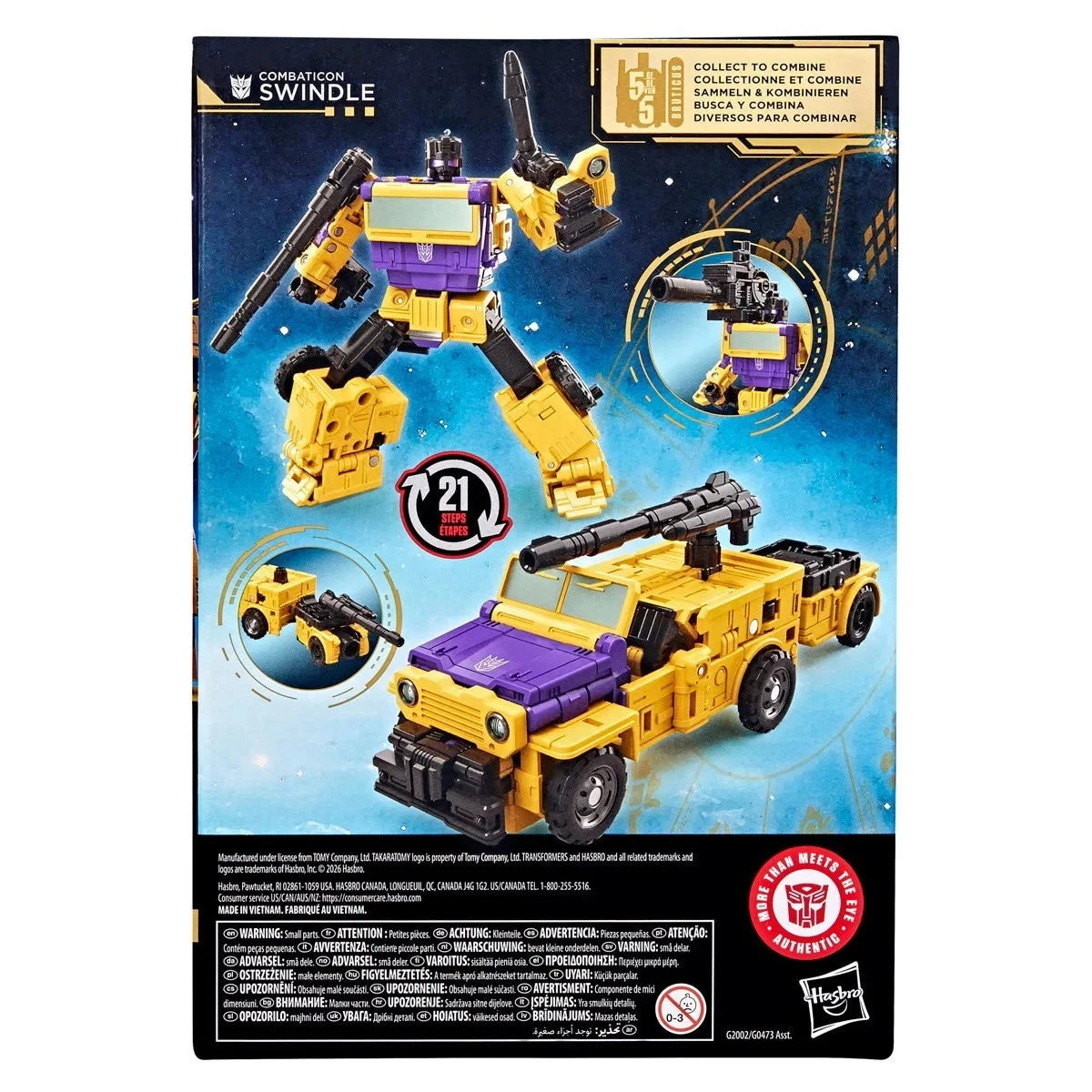 Transformers Age of the Primes Combaticon Swindle