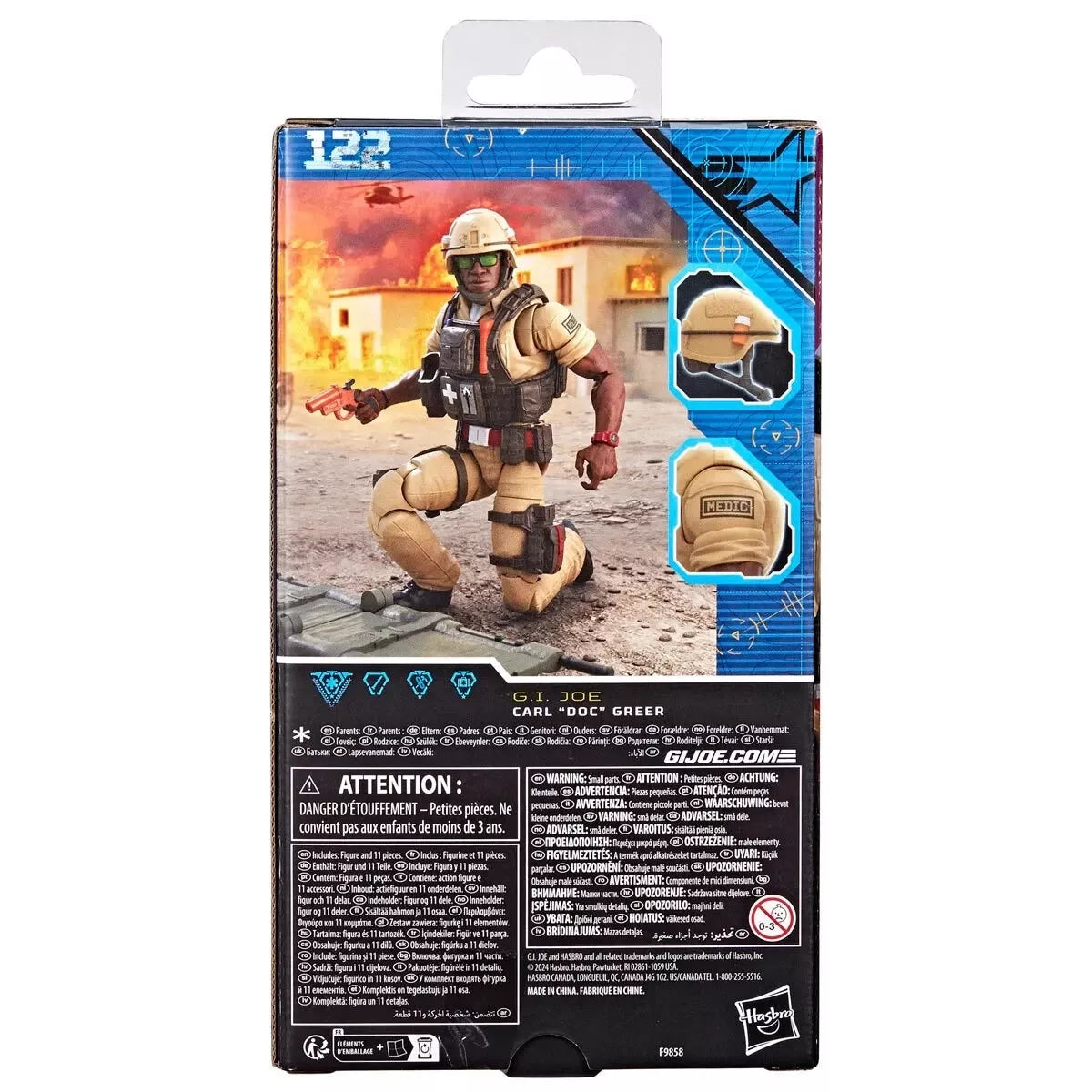 G.I. Joe Classified Carl 'Doc' Greer 6 inch Figure