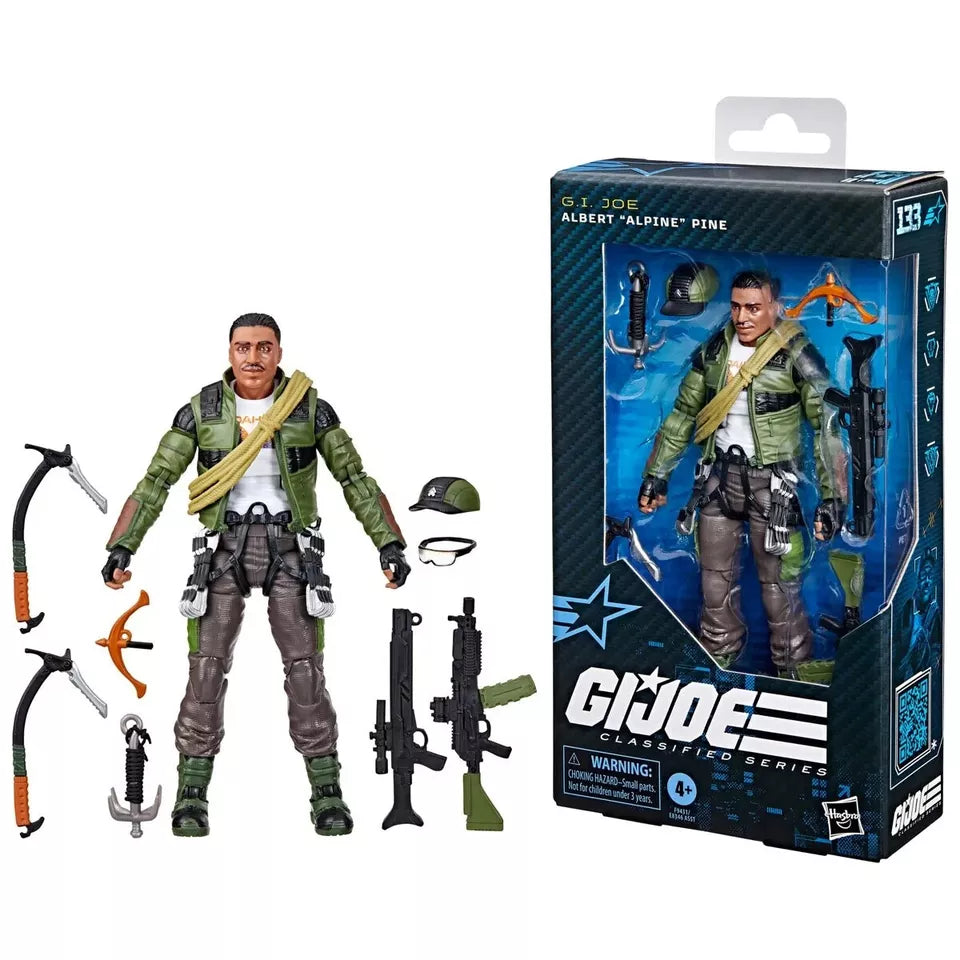 G.I. Joe Classified Albert "Alpine" Pine 6 inch Figure