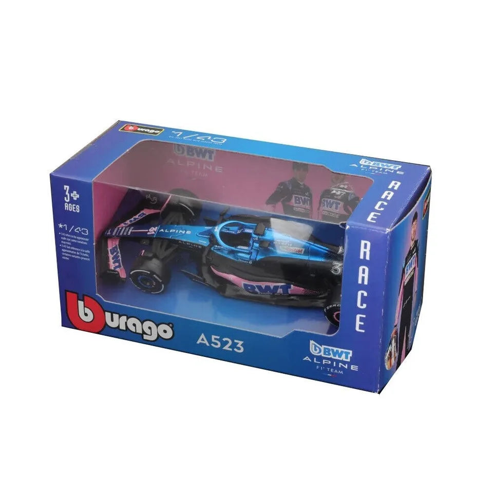 Bburago 1/43 F1 BWT Alpine A523 2023 Esteban Ocon