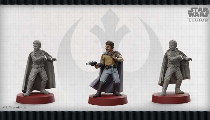 Star Wars Legion Lando Calrissian Commander Expansion