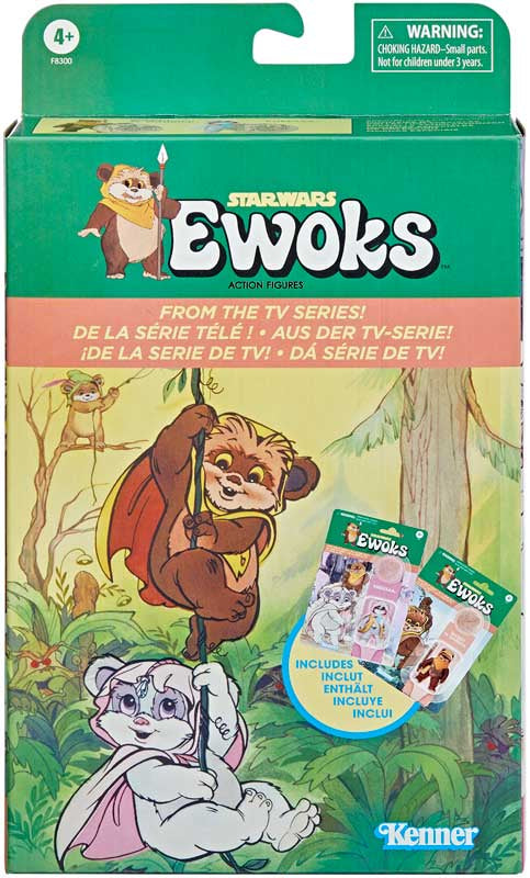 Star Wars The Vintage Collection Ewoks Wicket W. Warrick and Kneesaa
