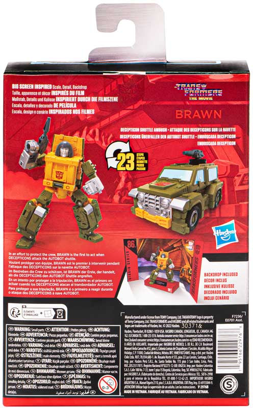 Transformers Studio Series 86 Deluxe Brawn
