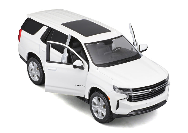 1:24 Chevrolet Tahoe White 2021 Diecast Model Car