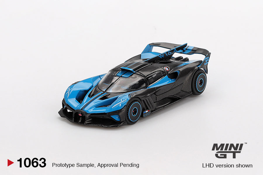 TSM Mini GT 1:64 Bugatti Bolide Presentation LHD