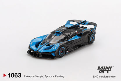 TSM Mini GT 1:64 Bugatti Bolide Presentation LHD