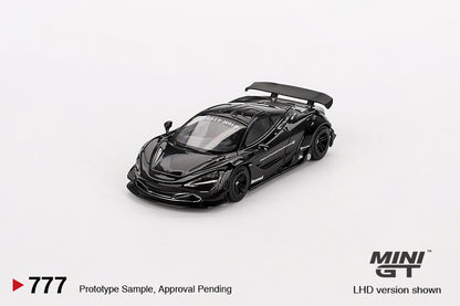 TSM Mini GT 1:64 McLaren 720S LB★Works Black RHD