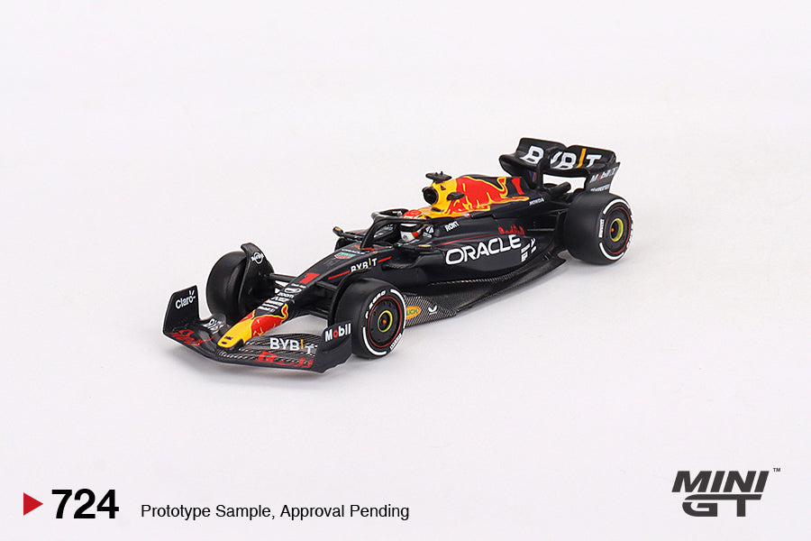 TSM Mini GT 1:64 Oracle Red Bull Racing RB19 #1  Max Verstappen  2023 F1  2023 Bahrain GP Winner