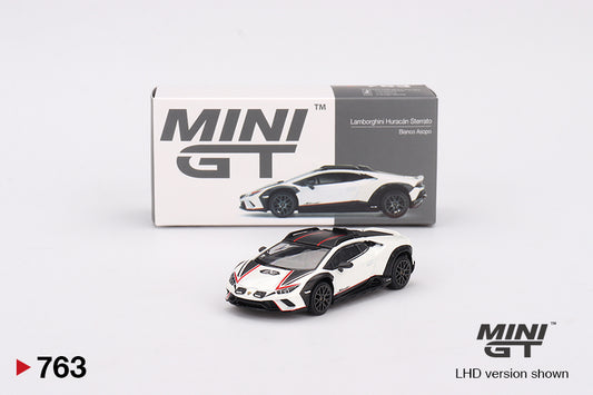 TSM Mini GT 1:64 Lamborghini Huracán Sterrato Bianco Asopo (RHD)