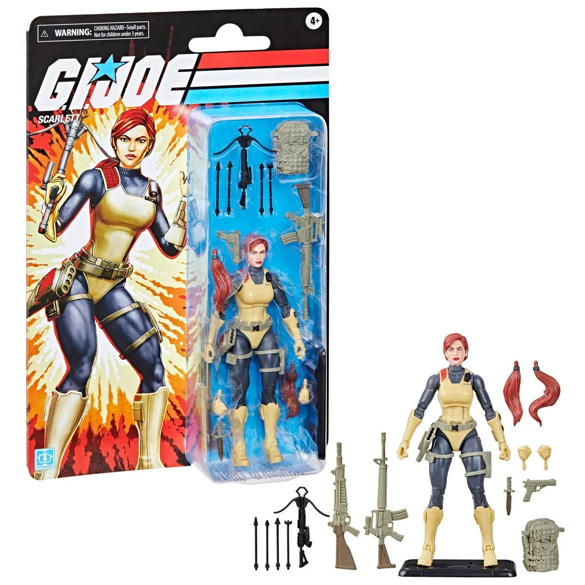 G.I. Joe Classified Retro Scarlett 6 inch Figure