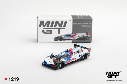 TSM Mini GT 1:64 BMW M Hybrid V8 Hypercar #15 BMW M TEAM WRT 2024 Le Mans 24 Hrs Diecast Model Car