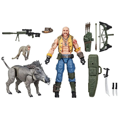 G.I. Joe Classified Gnawgahyde, Porkbelly & Yobbo 6 inch Figure