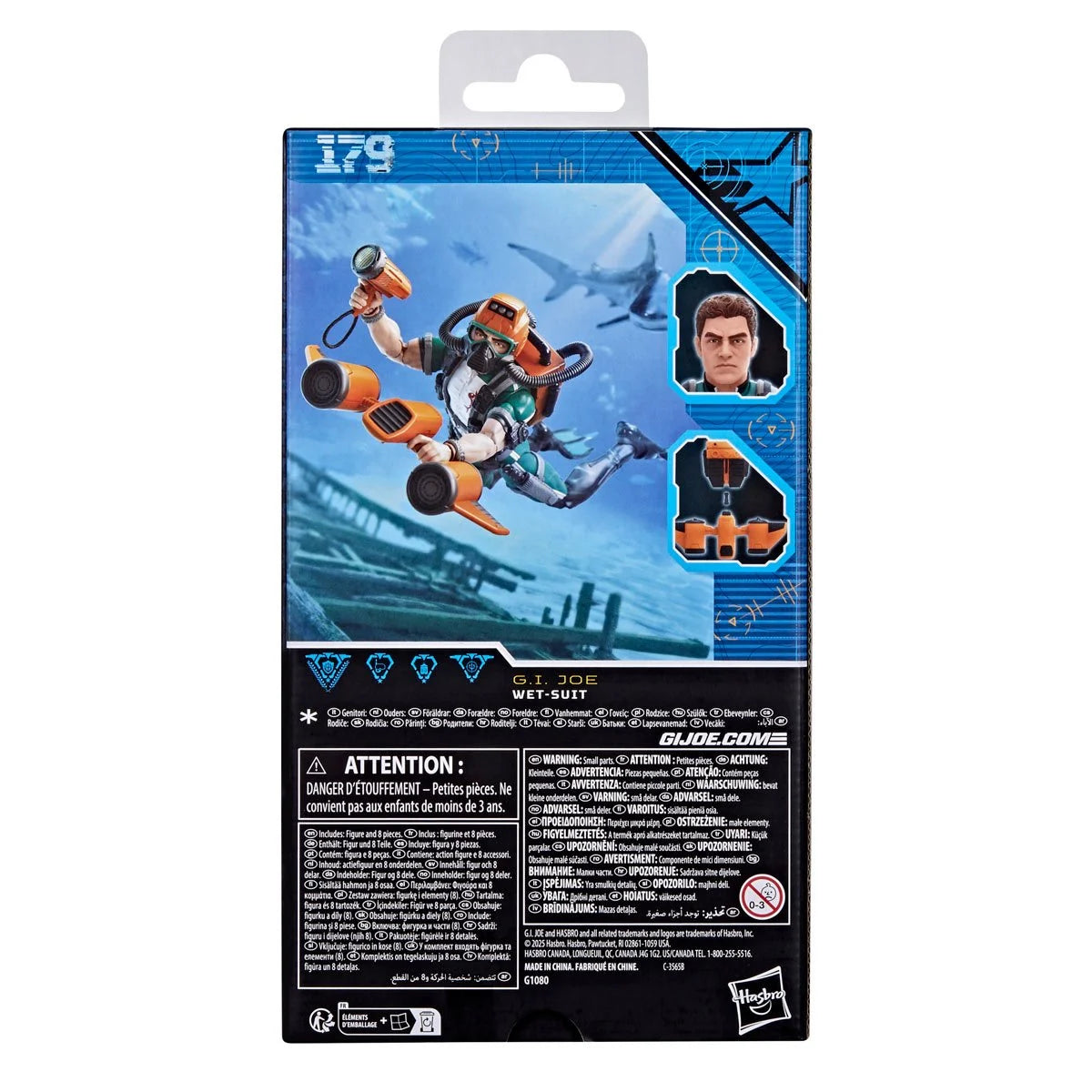 G.I. Joe Classified Wetsuit 6 inch Figure
