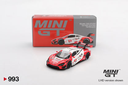 TSM Mini GT 1:64 Mini GT 1:64 McLaren 720S GT3 Evo Pfaff Motorsports 2024 IMSA Laguna Seca