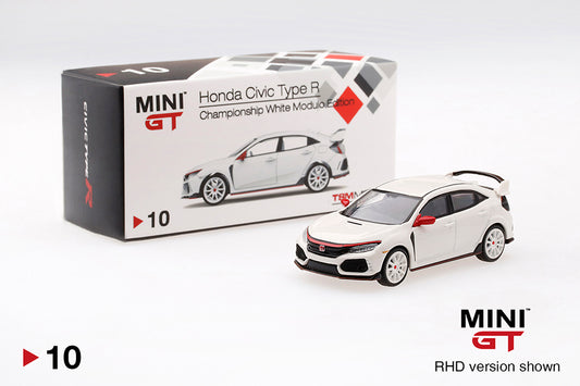 TSM Mini GT 1:64 Honda Civic Type R Championship White Modulo Edition (LHD)