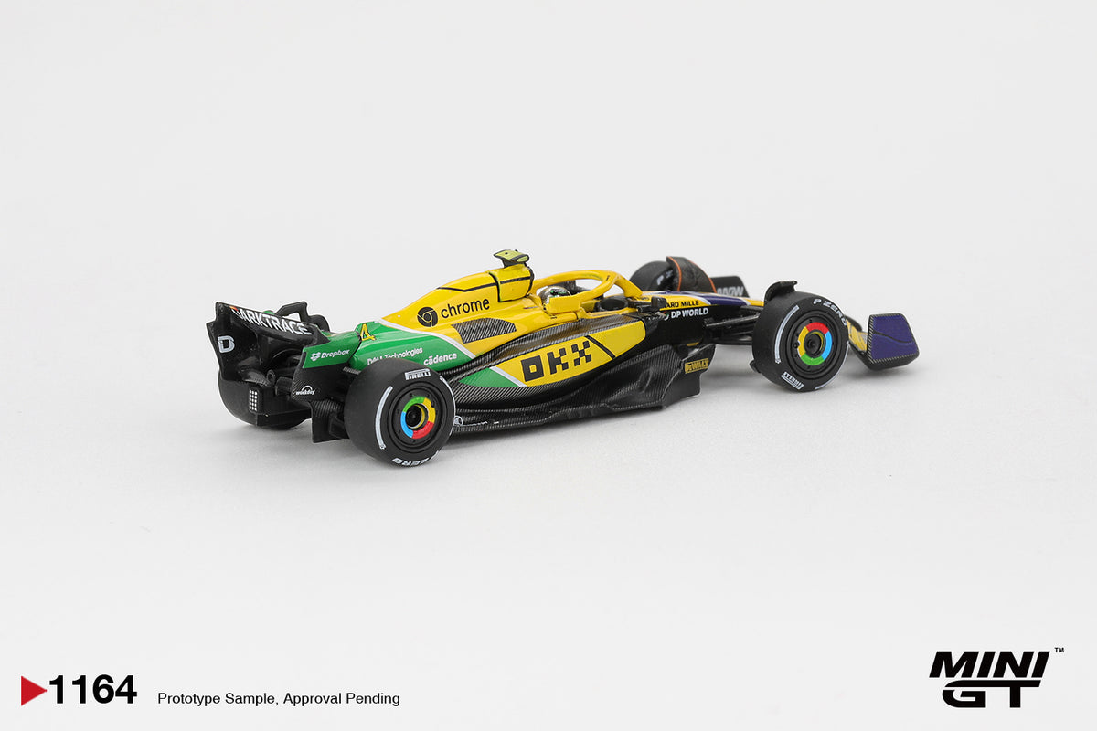 Mini GT 1:64 McLaren MCL38 #4 Lando Norris 2024 F1 Monaco GP Diecast Model Car