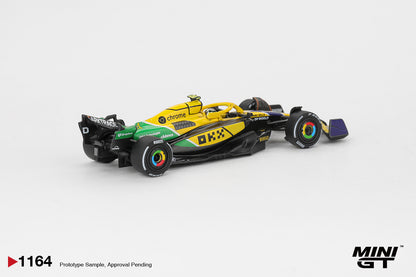 Mini GT 1:64 McLaren MCL38 #4 Lando Norris 2024 F1 Monaco GP Diecast Model Car