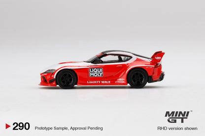 TSM Mini GT 1:64 LB Works Toyota GR Supra Liqui Moly (RHD)