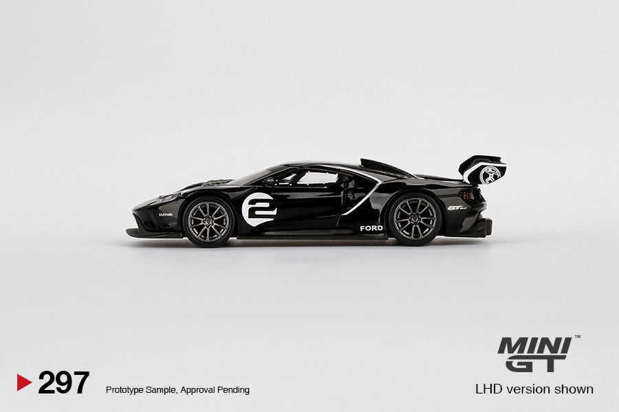 TSM Mini GT 1:64 Ford GT MK II #006 Shadow Black (LHD)