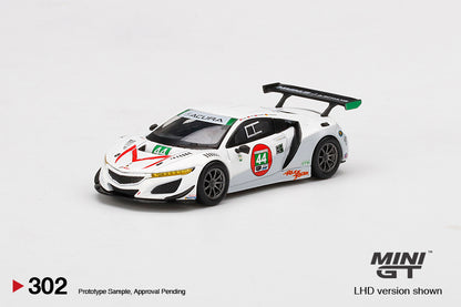 TSM Mini GT 1:64 Acura NSX GT3 Evo #44 Magnus Racing 2021 IMSA Daytona 24hrs