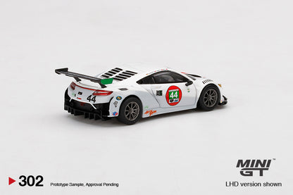 TSM Mini GT 1:64 Acura NSX GT3 Evo #44 Magnus Racing 2021 IMSA Daytona 24hrs