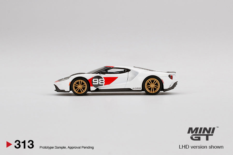 TSM Mini GT 1:64 Ford GT 2021 Heritage Edition (LHD)