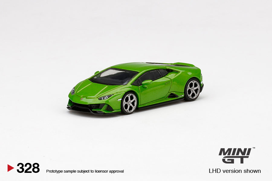 TSM Mini GT 1:64 Lamborghini Huracán EVO Verde Mantis (RHD)