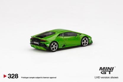 TSM Mini GT 1:64 Lamborghini Huracán EVO Verde Mantis (RHD)