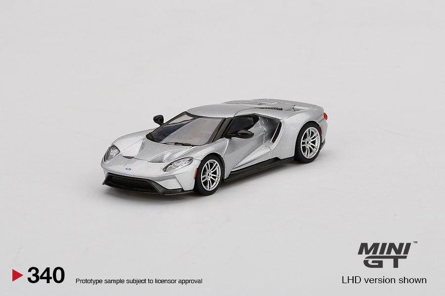 TSM Mini GT 1:64 Ford GT Ingot Silver (LHD)