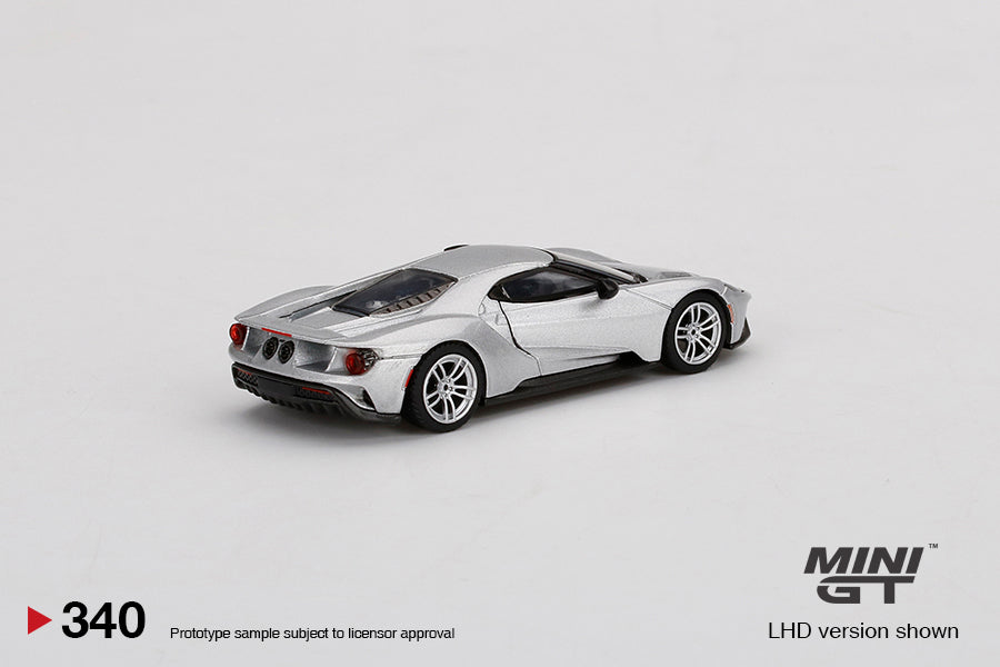 TSM Mini GT 1:64 Ford GT Ingot Silver (LHD)