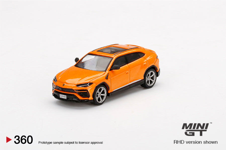 TSM Mini GT 1:64 Lamborghini Urus Arancio Borealis (RHD)