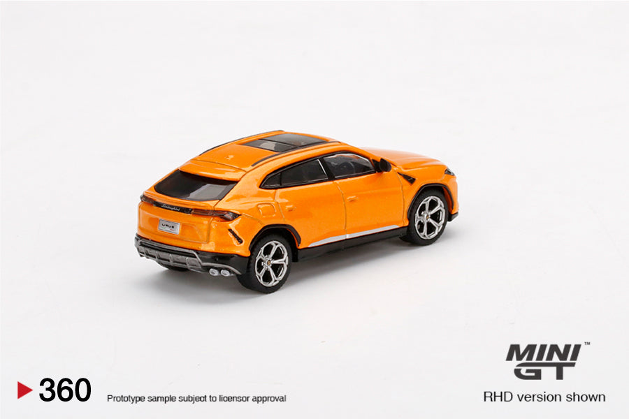 TSM Mini GT 1:64 Lamborghini Urus Arancio Borealis (RHD)