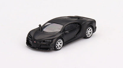 TSM Mini GT 1:64 Bugatti Chiron Super Sport 300+ Matte Black (LHD)