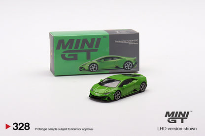 TSM Mini GT 1:64 Lamborghini Huracán EVO Verde Mantis (RHD)