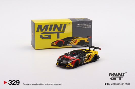 TSM Mini GT 1:64 LB Works Lamborghini Aventador Limited Edition Infinite Motorsports