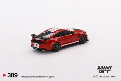 TSM Mini GT 1:64 Mustang Shelby GT500 SE Wideboy Ford Race Red (LHD)