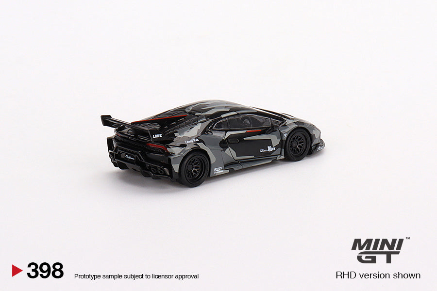 TSM Mini GT 1:64 LB WORKS Lamborghini Huracán GT Digital Camouflage (LHD)