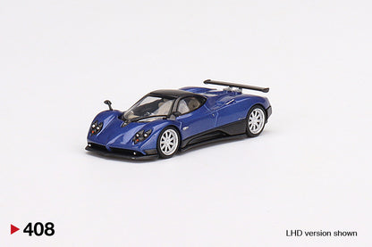 TSM Mini GT 1:64 Pagani Zonda F Blu Argentina (RHD)