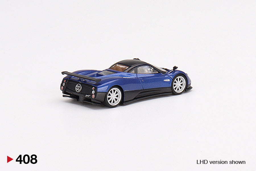 TSM Mini GT 1:64 Pagani Zonda F Blu Argentina (RHD)