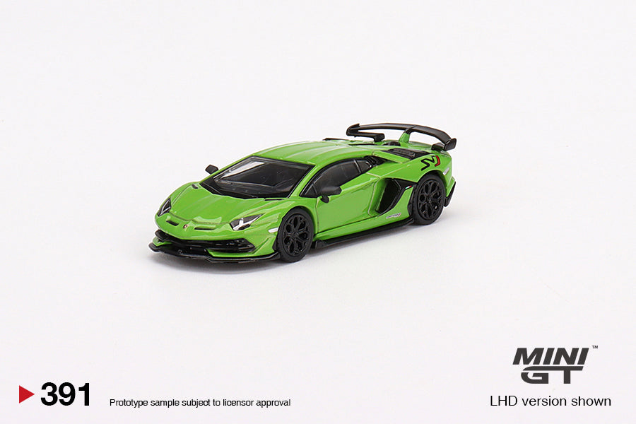 TSM Mini GT 1:64 Lamborghini Aventador SVJ Verde Mantis (LHD)