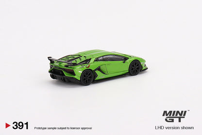 TSM Mini GT 1:64 Lamborghini Aventador SVJ Verde Mantis (LHD)