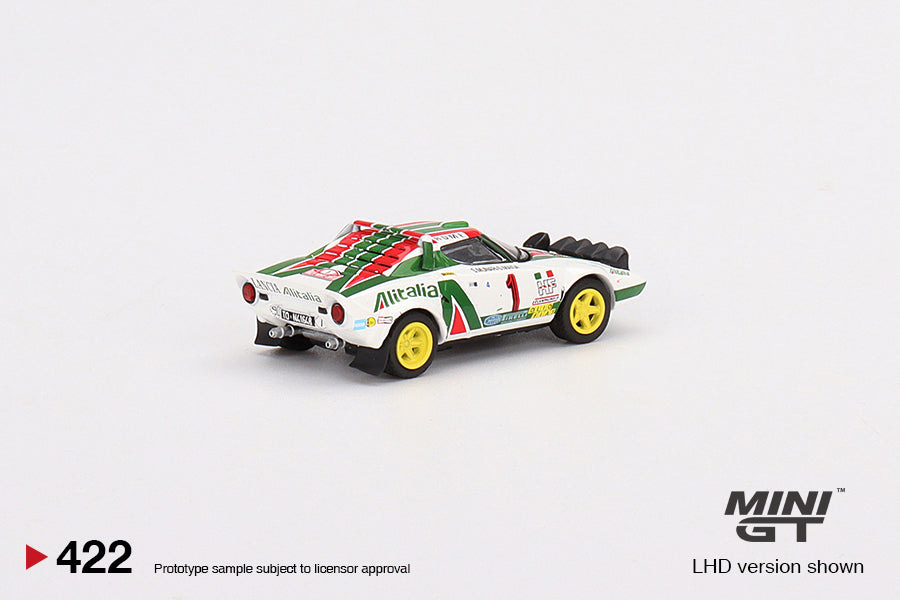 TSM Mini GT 1:64 Lancia Stratos HF 1977 Rally Monte Carlo Winner #1 (LHD)