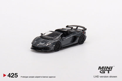 TSM Mini GT 1:64 Lamborghini Aventador SVJ Roadster Griglo Telesto (LHD)