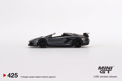 TSM Mini GT 1:64 Lamborghini Aventador SVJ Roadster Griglo Telesto (LHD)