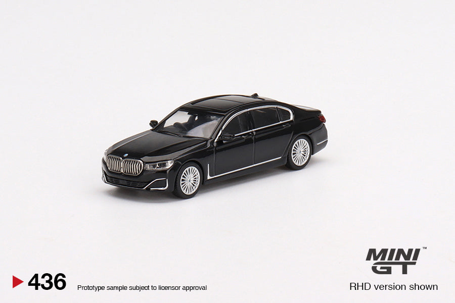 TSM Mini GT 1:64 BMW 750Li xDrive Black Sapphire (RHD)