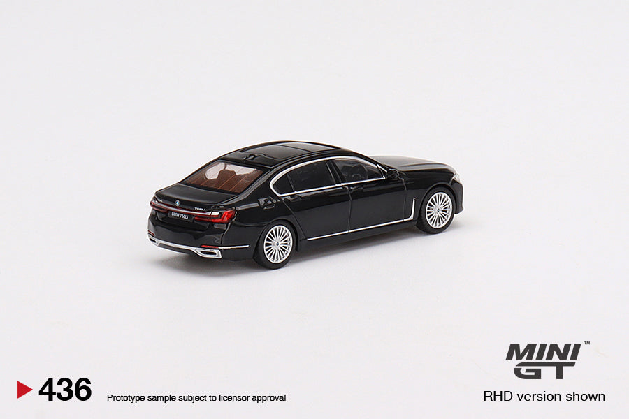 TSM Mini GT 1:64 BMW 750Li xDrive Black Sapphire (RHD)