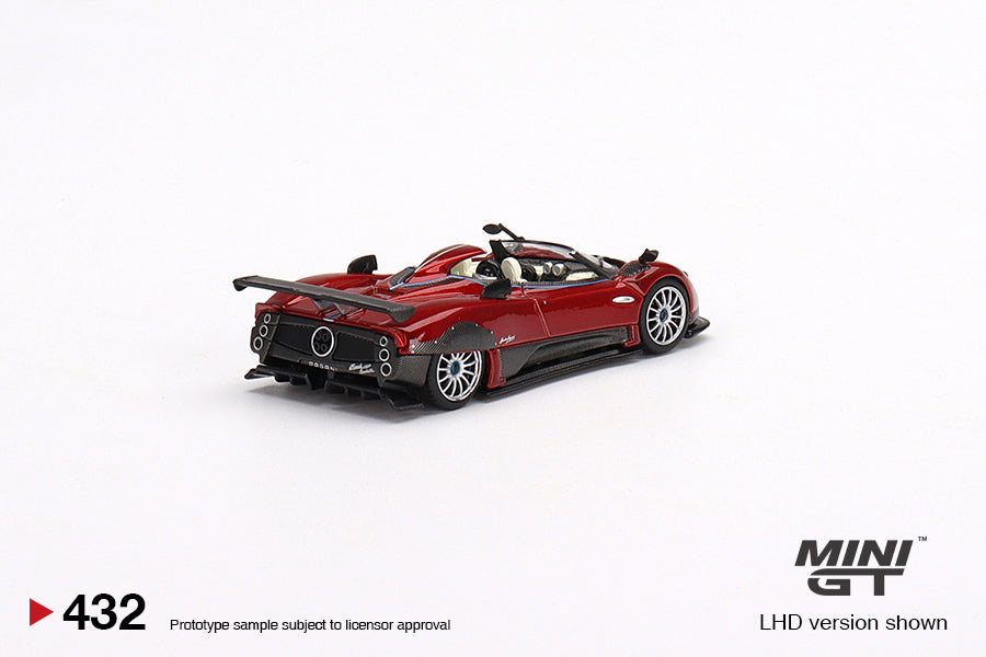 TSM Mini GT 1:64 Pagani Zonda HP Barchetta Rosso Dubai (LHD)