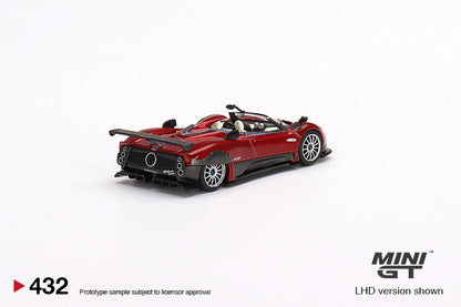 TSM Mini GT 1:64 Pagani Zonda HP Barchetta Rosso Dubai (LHD)